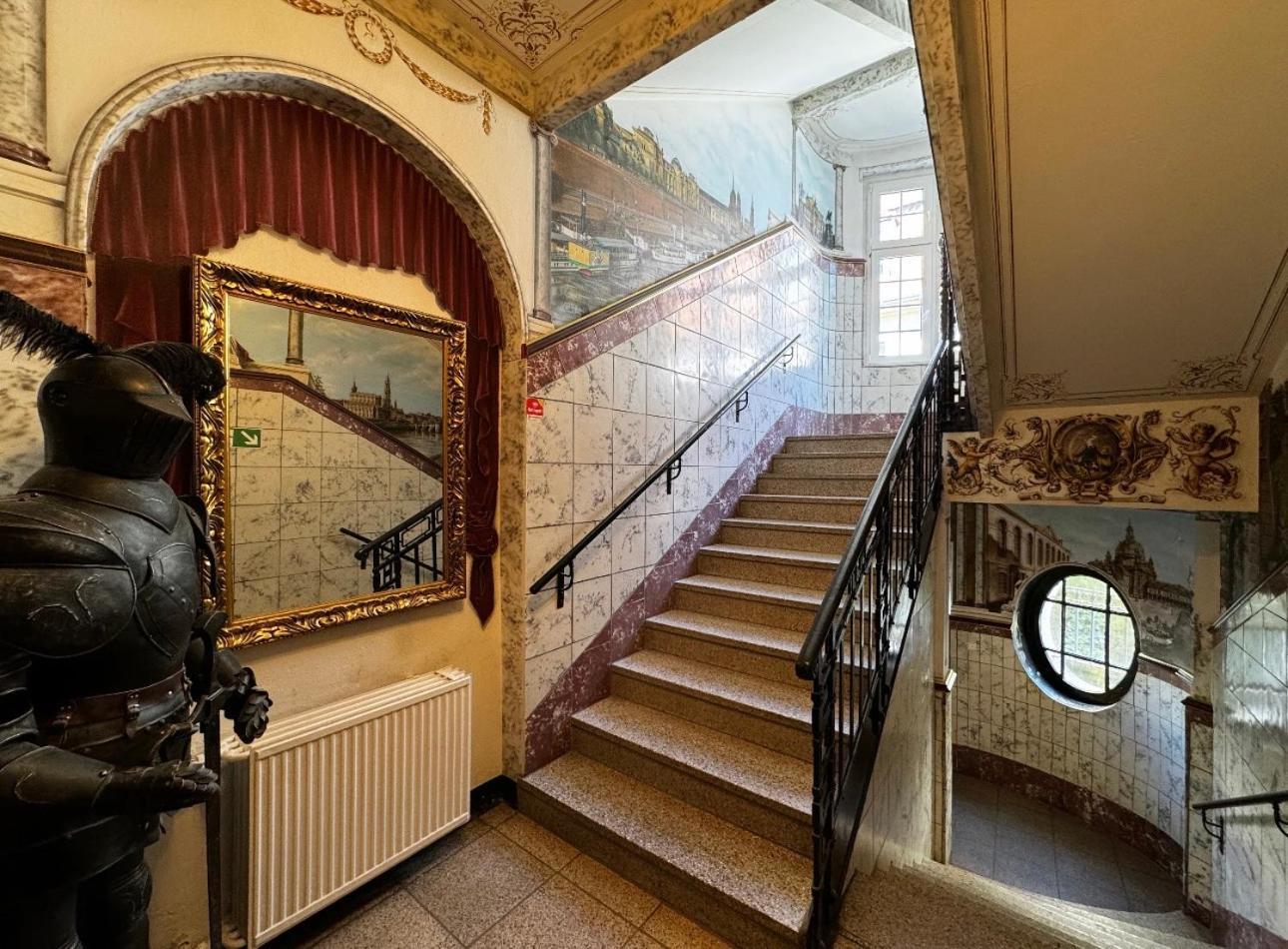 Hotel Zu Den Linden Drezda Kültér fotó