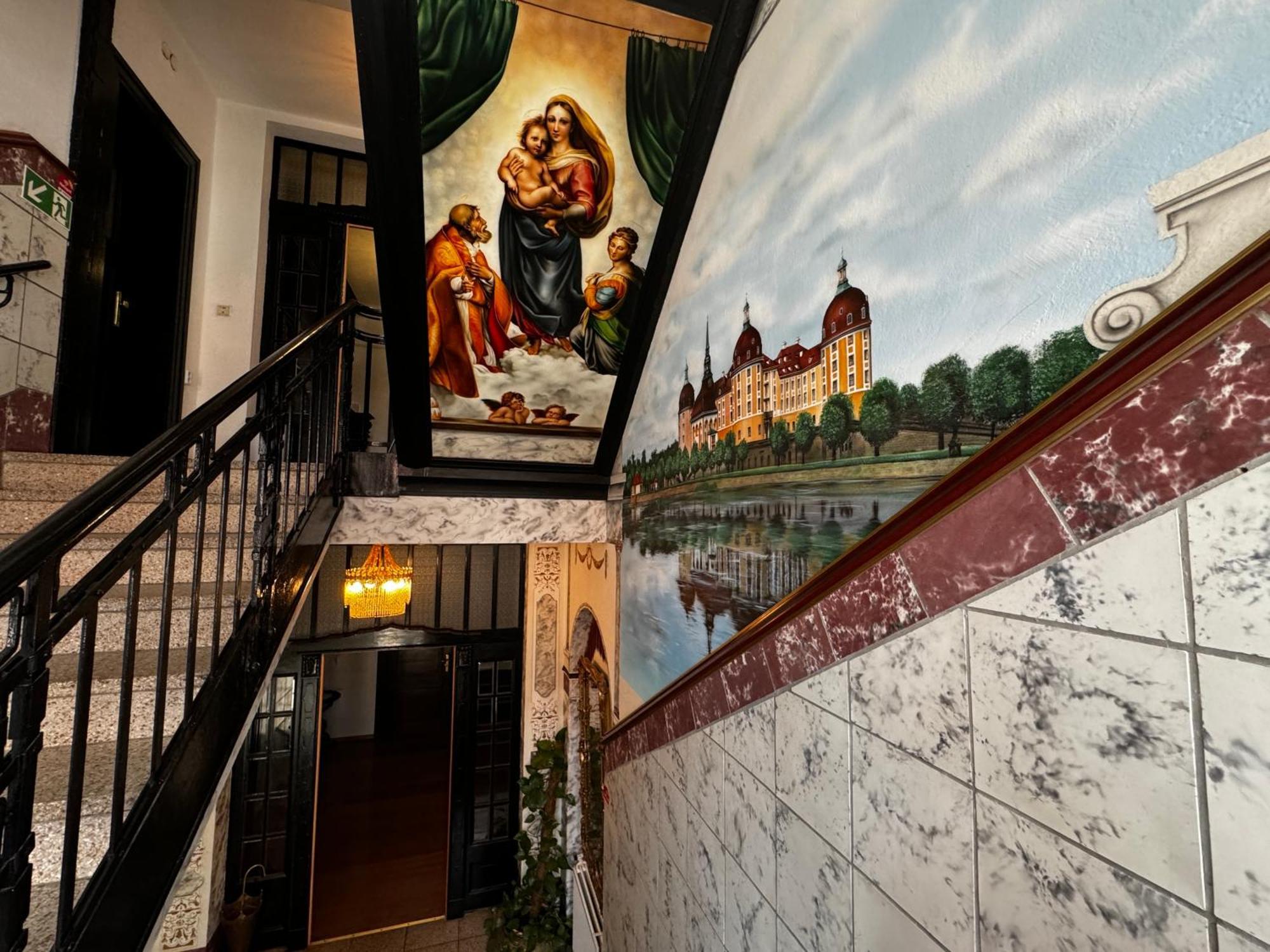 Hotel Zu Den Linden Drezda Kültér fotó