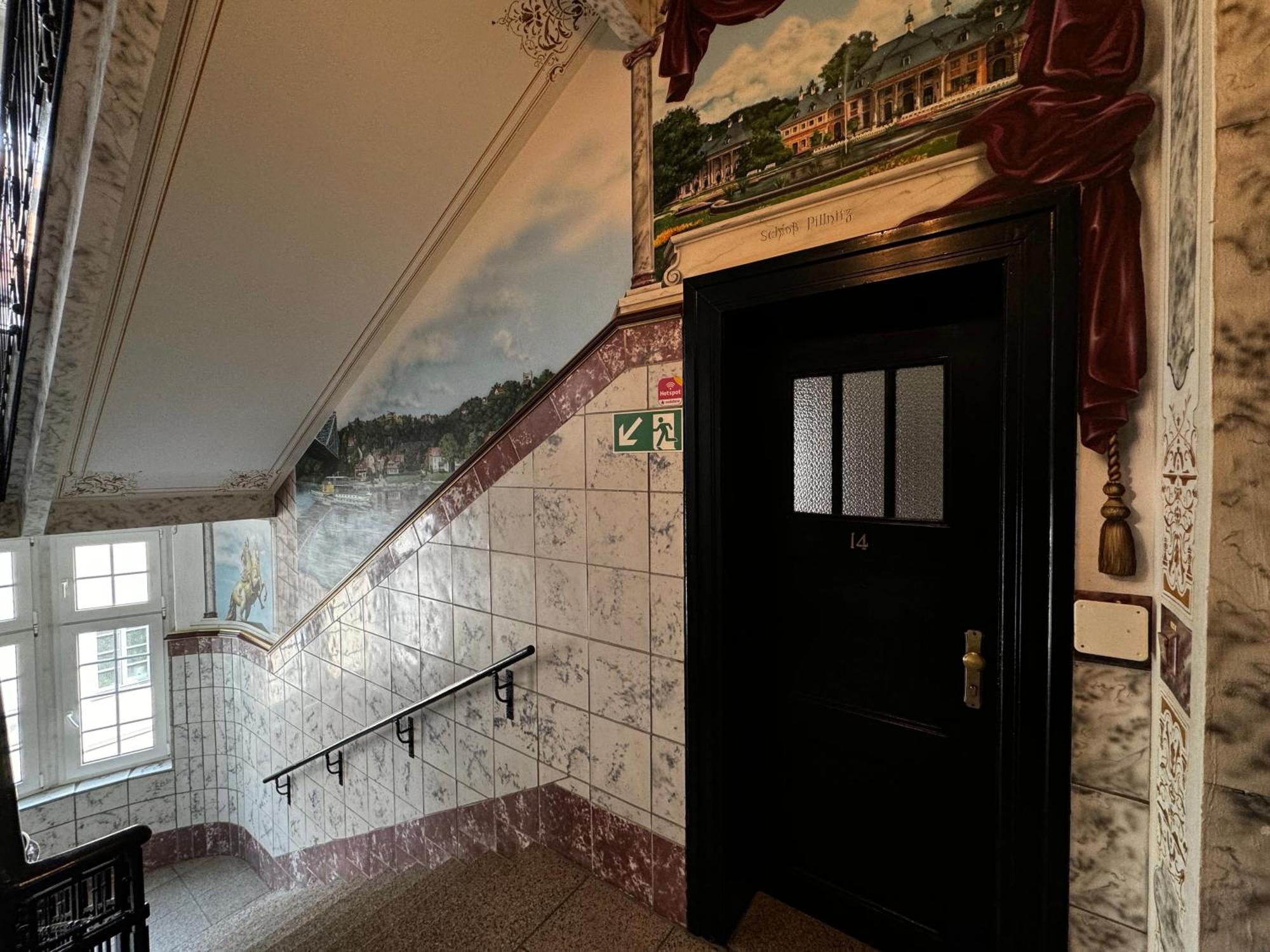 Hotel Zu Den Linden Drezda Kültér fotó